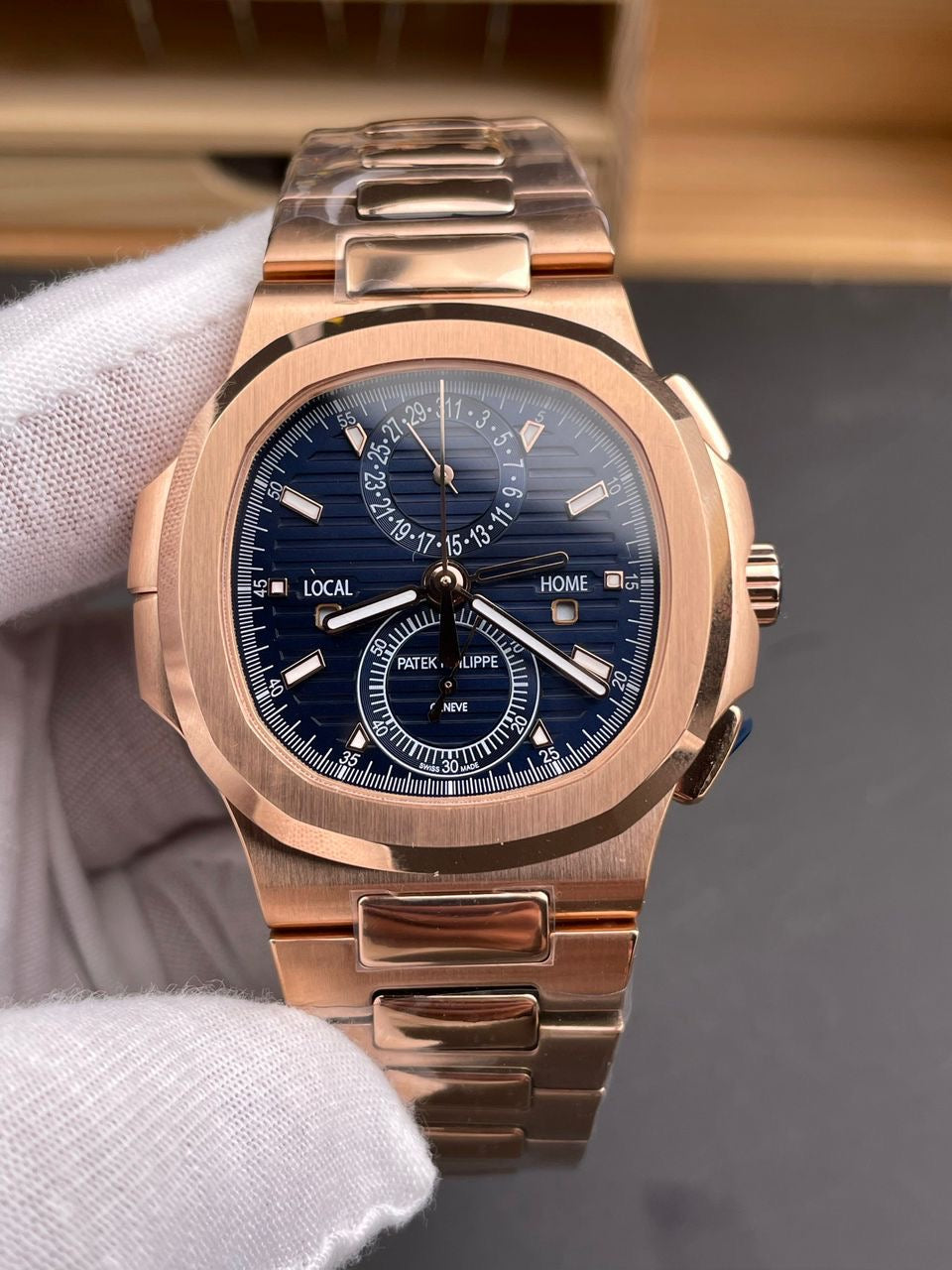 Patek Philippe Nautilus Travel Time Chronograph