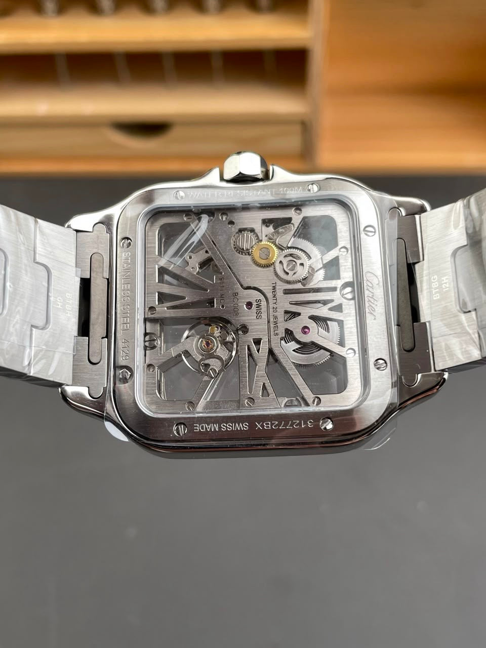 SANTOS DE CARTIER SKELETON