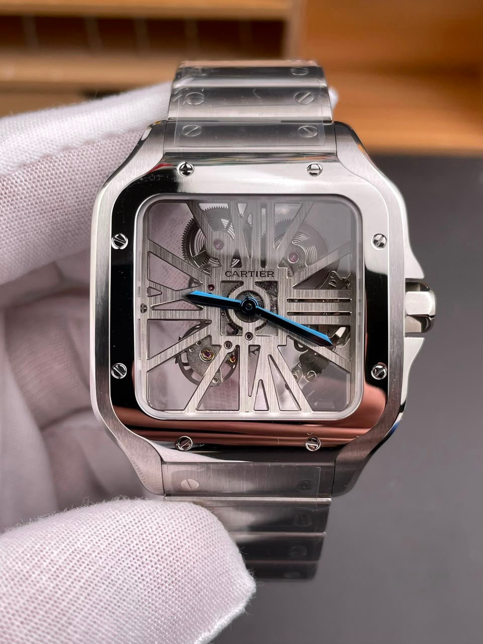SANTOS DE CARTIER SKELETON