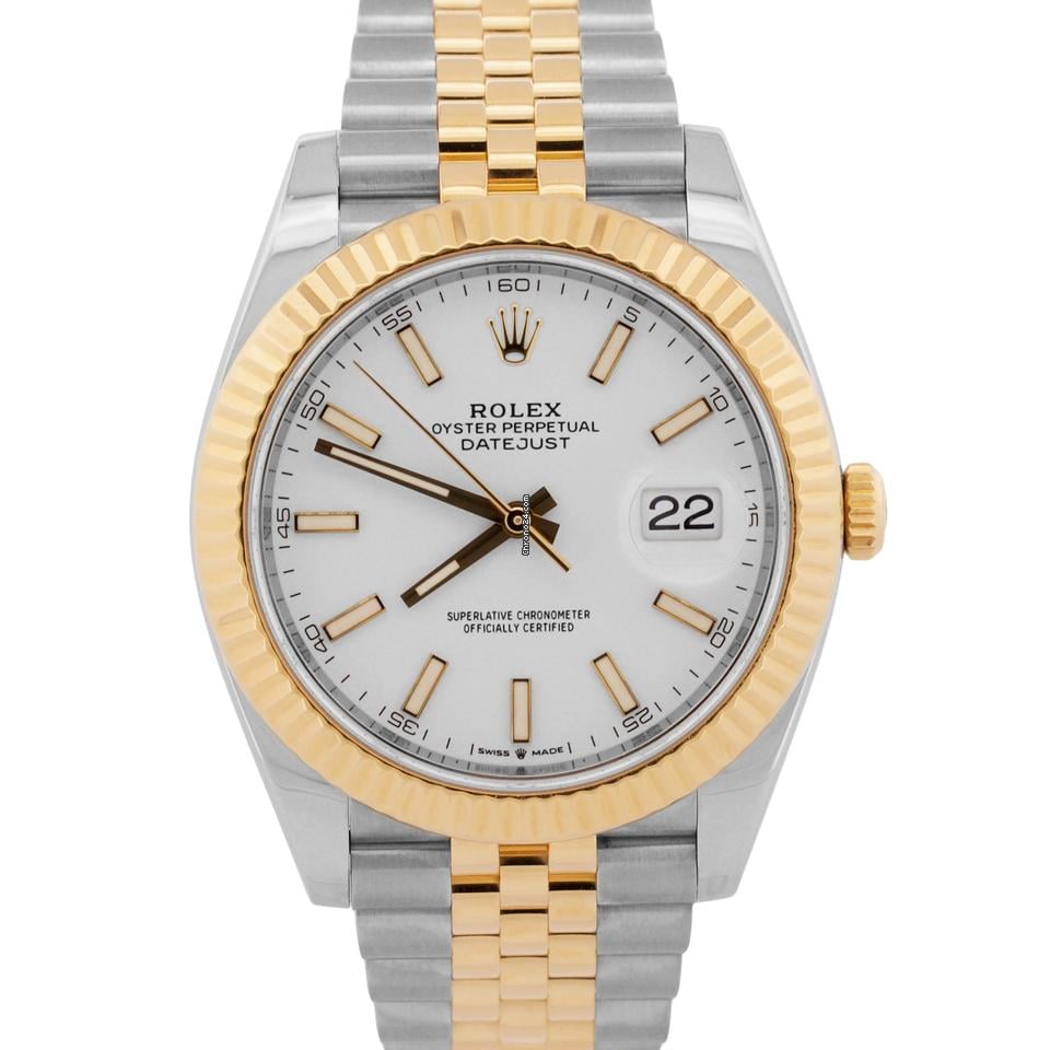 Rolex Datejust 41mm yellow rolesor