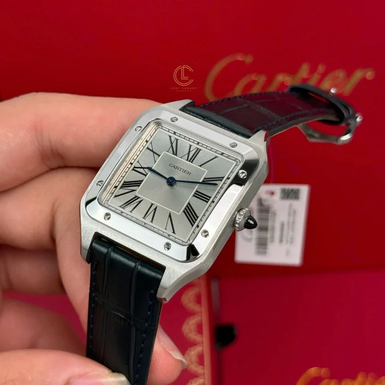 Cartier Santos-Dumont 43.5mm WSSA0022 43.5mm x 31.4mm Steel